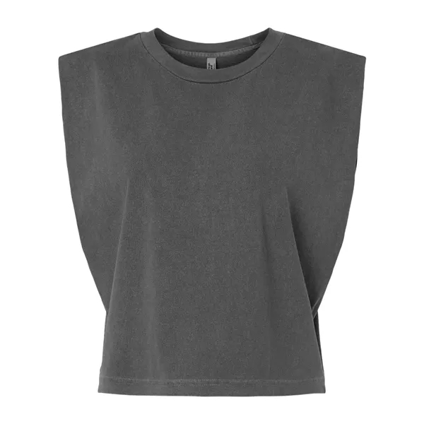 American Apparel Garment Dyed Women's Heavyweight Muscle Tee... from ASI 84358 S&S Activewear