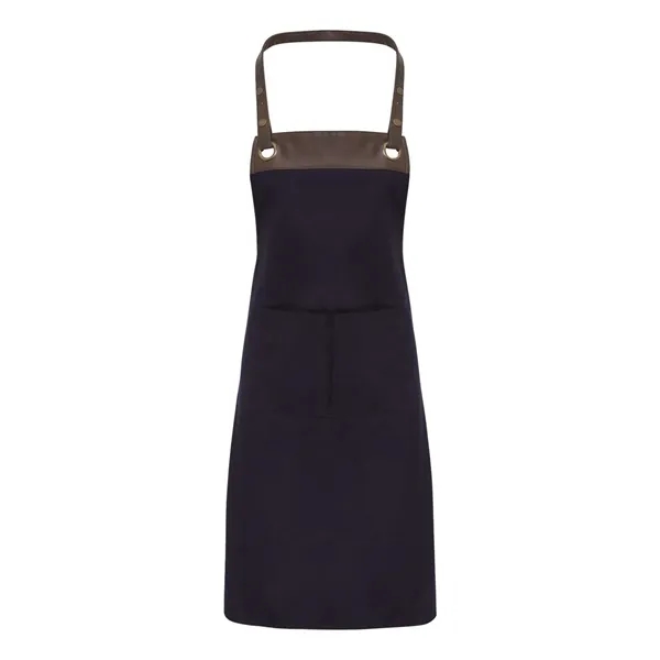 Artisan Collection by Reprime Espresso Bib Apron with Poc...... from ASI 84358 S&S Activewear