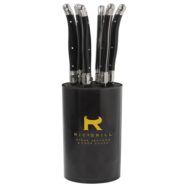 Six piece steak knife set.... from ASI 42920 Busrel Inc