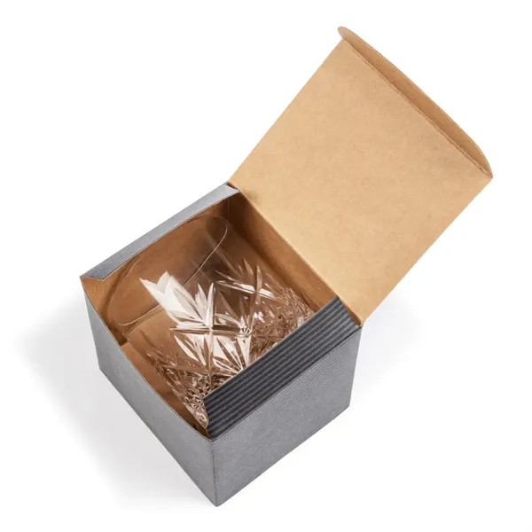 Stunning cut 24% full lead crystal 10 oz. on-the-rocks glass.... from ASI 84592 St Regis Group