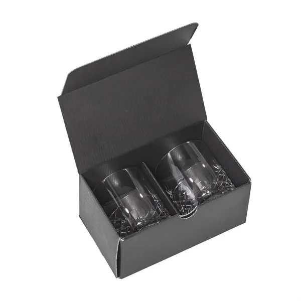 Stunning cut 24% full lead crystal 10 oz. on-the-rocks glass.... from ASI 84592 St Regis Group