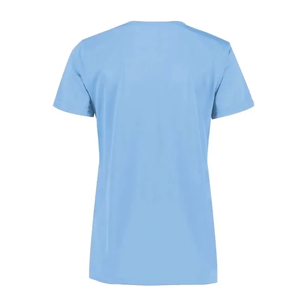 Women's v-neck wicking t-shirt. Blank.... from ASI 84358 S&S Activewear
