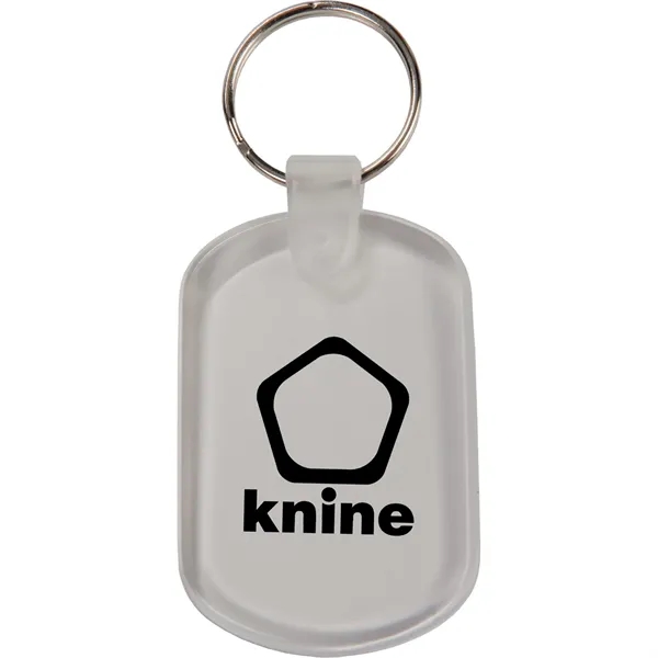 Soft, flexible PVC plastic oval-shaped key tag available in several colors.... from ASI 54100 Fields Manufacturing Inc / TargetLine®