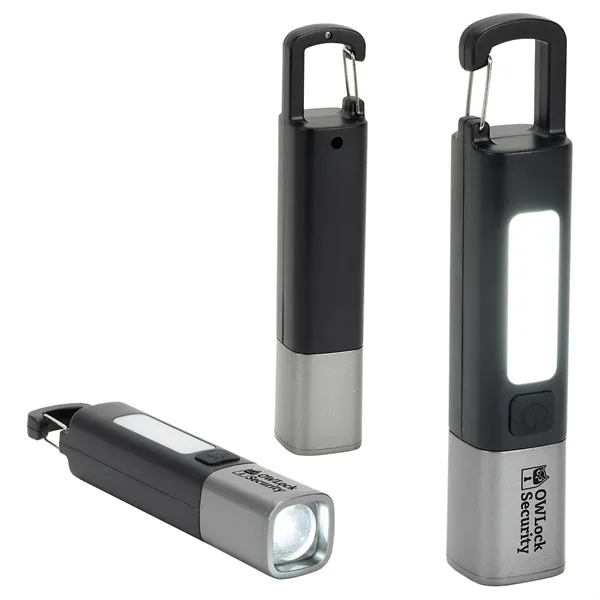 Rechargeable Carabiner LED Flashlight... from ASI 36730 Ariel Premium Supply Inc