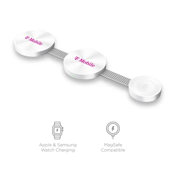 Compact Bi-Fold MagSafe Travel Charging Station... from ASI 91435 Tomax USA