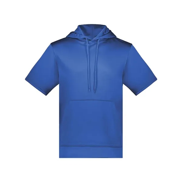 Augusta Sportswear Fleece Short Sleeve Hooded Pullover... from ASI 84358 S&S Activewear