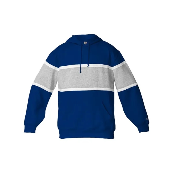 Badger Untied Athletic Fleece Hooded Sweatshirt... from ASI 84358 S&S Activewear