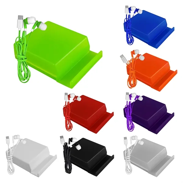 Phone Stand Type C Ear Bud Case... from ASI 30208 A P Specialties / AP Specialties