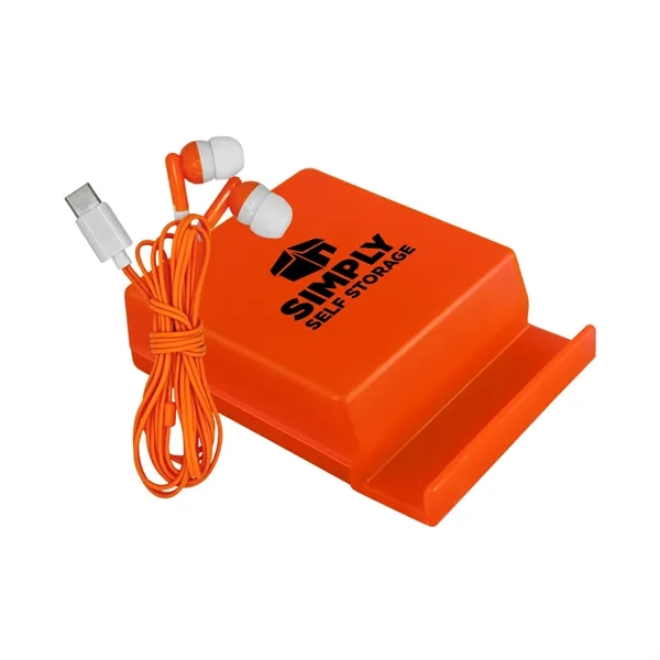 Phone Stand Type C Ear Bud Case... from ASI 30208 A P Specialties / AP Specialties