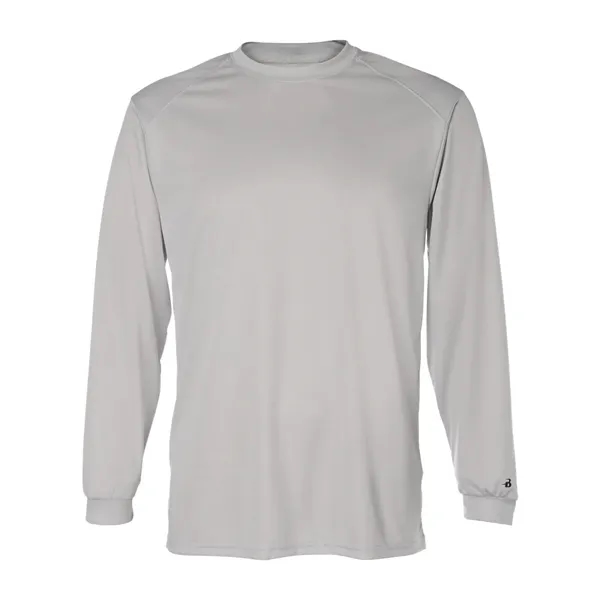 Long sleeve t-shirt with moisture managing. Blank product.... from ASI 84358 S&S Activewear