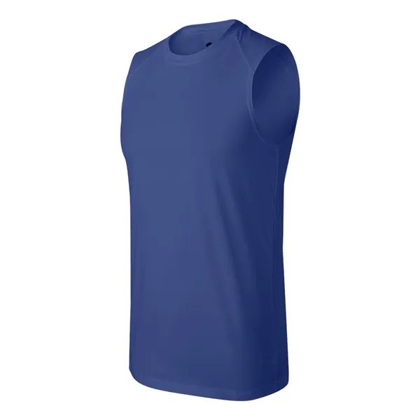 Adult sleeveless t-shirt. Blank product.... from ASI 84358 S&S Activewear