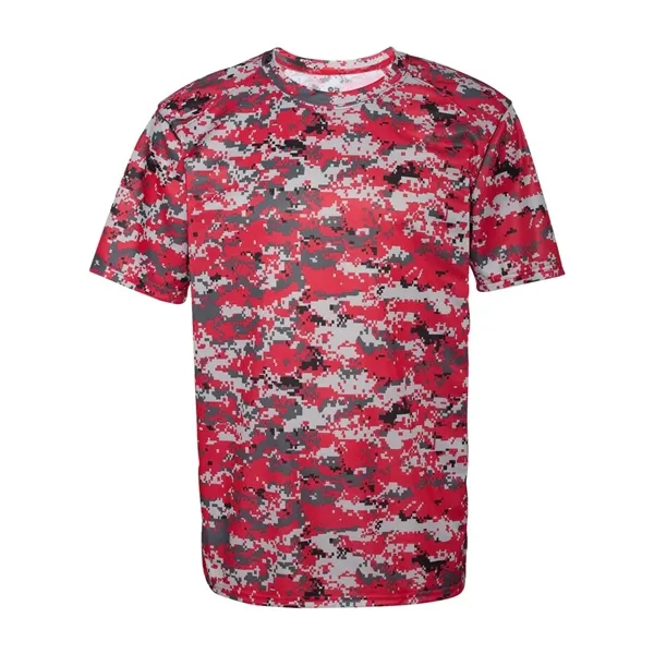 Badger B-Dry Core Digital Camo T-Shirt, blank.... from ASI 84358 S&S Activewear