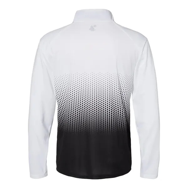 Badger Hex 2.0 Quarter Zip Pullover... from ASI 84358 S&S Activewear