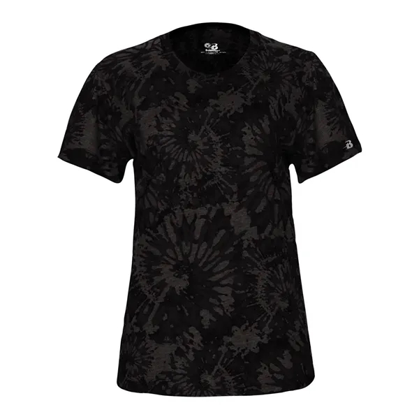 Badger Women's Tie-Dyed Tri-Blend T-Shirt... from ASI 84358 S&S Activewear