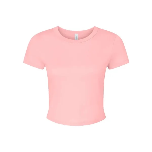 BELLA + CANVAS Women's Micro Rib Baby Tee... from ASI 84358 S&S Activewear