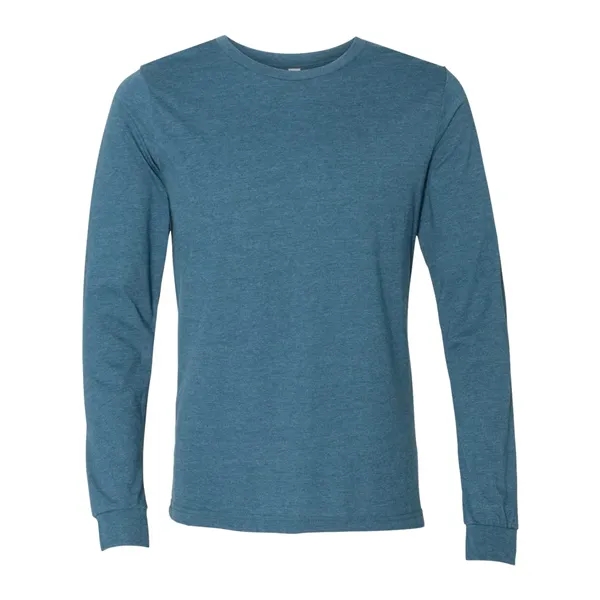 BELLA + CANVAS Unisex Heather CVC Long Sleeve Tee... from ASI 84358 S&S Activewear