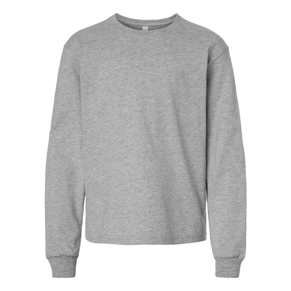 BELLA + CANVAS Youth 6oz. Heavyweight Long Sleeve Tee... from ASI 84358 S&S Activewear