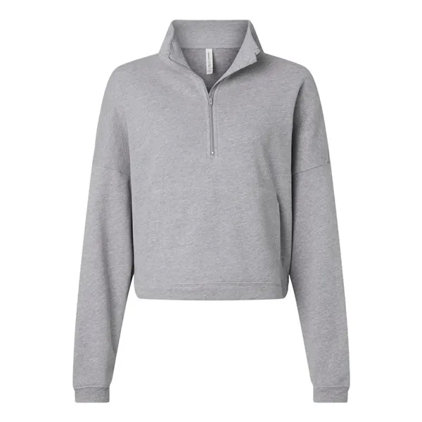 BELLA + CANVAS Women's Sponge Fleece Half Zip Pullover... from ASI 84358 S&S Activewear