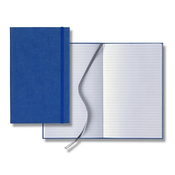 Journal with 192 white pages with gray lines, a silver ribbon... from ASI 68507 The Magnet Group / Castelli