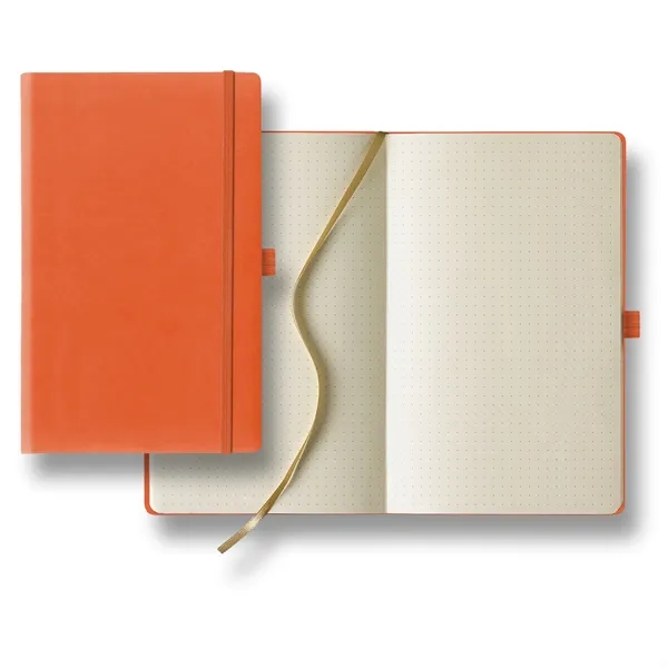 Journal with 240 dotted ivory pages, pen loop, elastic closure, back... from ASI 68507 The Magnet Group / Castelli