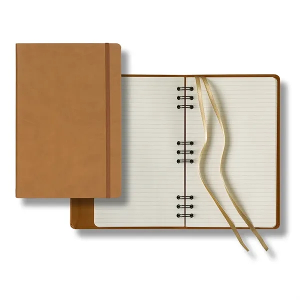 5 3/4" x 8 9/16" journal with 240 pages, elastic band,... from ASI 68507 The Magnet Group / Castelli