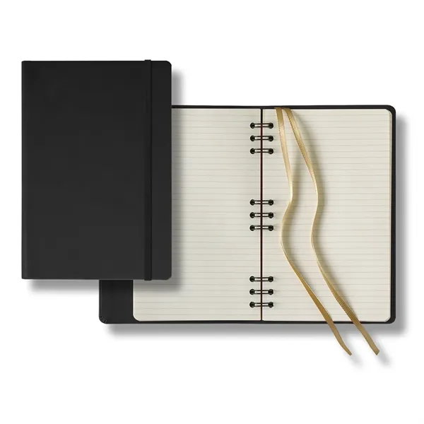 5 3/4" x 8 9/16" journal with 240 pages, elastic band,... from ASI 68507 The Magnet Group / Castelli