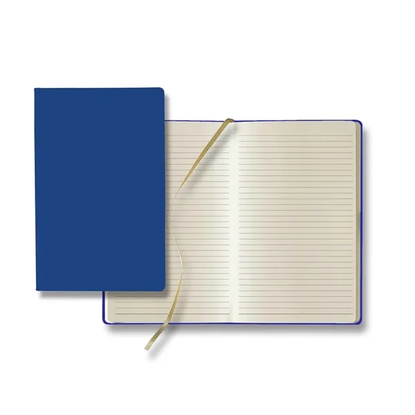 Journal with 192 ivory pages with gray lines, a gold ribbon... from ASI 68507 The Magnet Group / Castelli