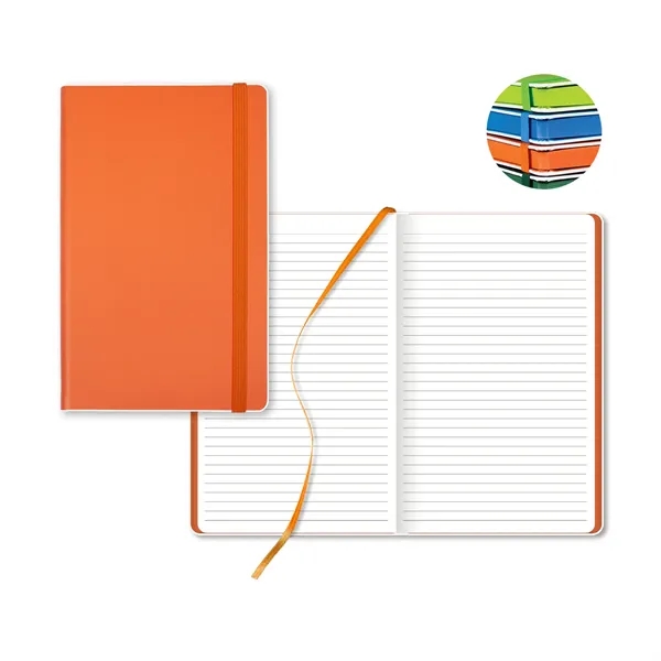 5 1/4" x 8 3/8" notebook with 224 ruled pages, ribbon... from ASI 68507 The Magnet Group / Castelli