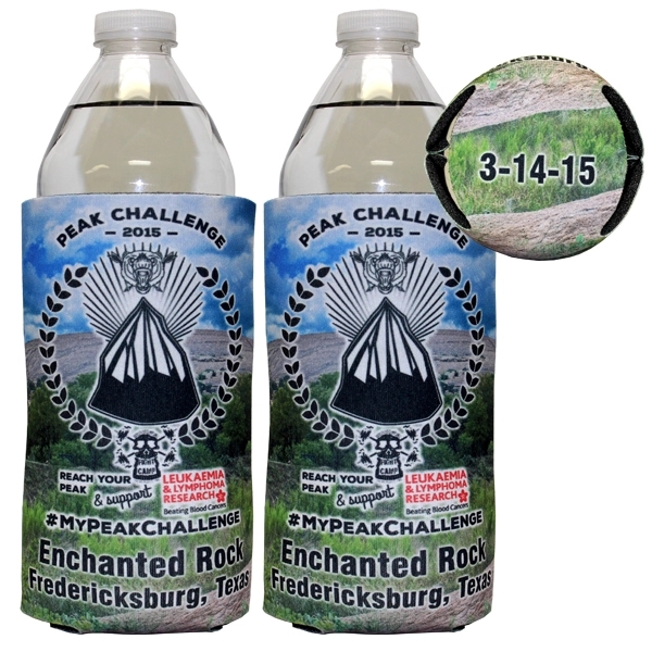 Dye Sublimation beverage holder available in different background designs.... from ASI 35745 American Zebra Line/AZL