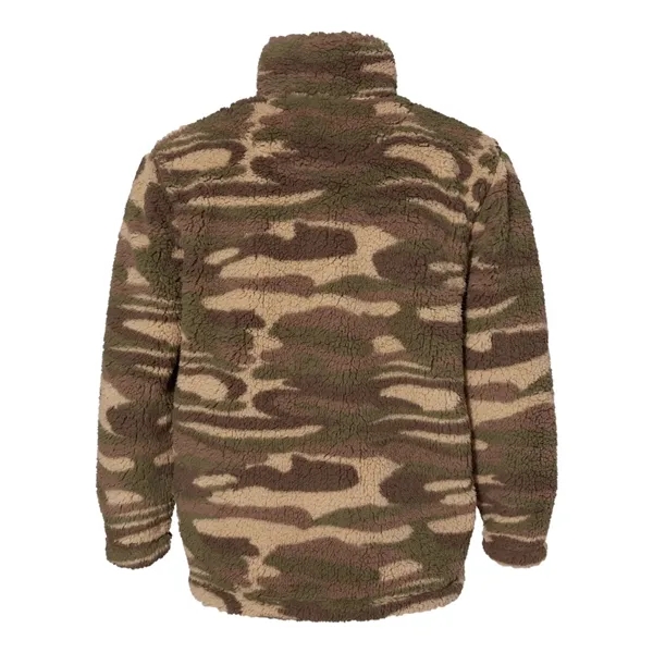 Unisex Sherpa Quarter-Zip Pullover... from ASI 84358 S&S Activewear