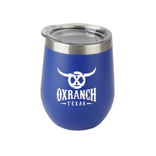 12 oz. Veneto stainless steel wine tumbler with powder-coated finish and... from ASI 90859 Tempo Industries Inc