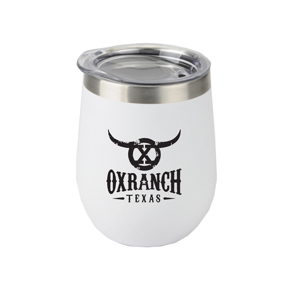 12 oz. Veneto stainless steel wine tumbler with powder-coated finish and... from ASI 90859 Tempo Industries Inc