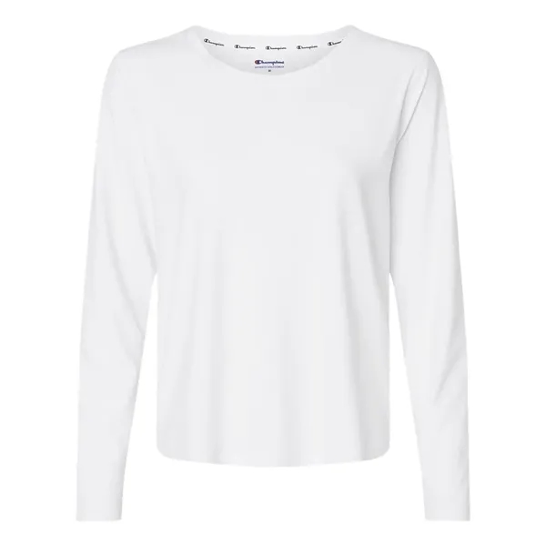 Champion Women's Sport Soft Touch Long Sleeve T-Shirt... from ASI 84358 S&S Activewear