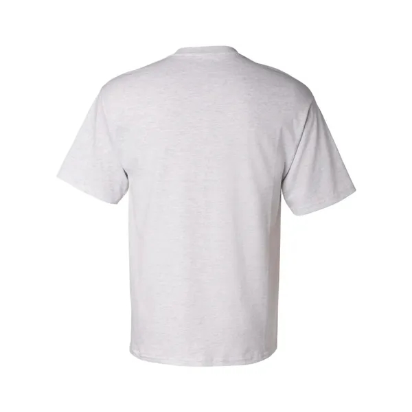 Cotton short sleeve T-shirt made with a tag-free neck label, shoulder-to-shoulder... from ASI 84358 S&S Activewear