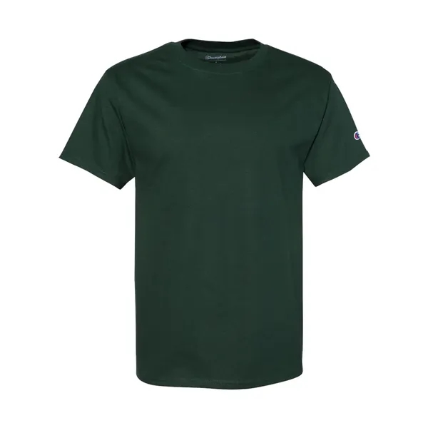 Cotton short sleeve T-shirt made with a tag-free neck label, shoulder-to-shoulder... from ASI 84358 S&S Activewear