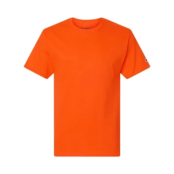 Cotton short sleeve T-shirt made with a tag-free neck label, shoulder-to-shoulder... from ASI 84358 S&S Activewear
