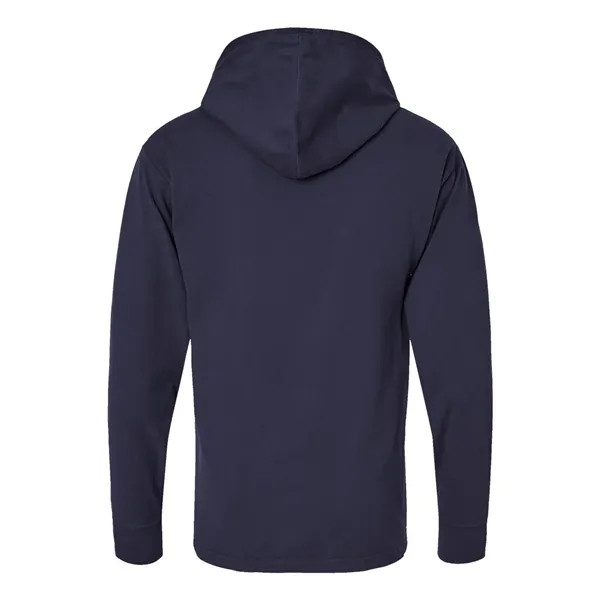 ComfortWash by Hanes Garment-Dyed Jersey Hooded Long Slee...... from ASI 84358 S&S Activewear