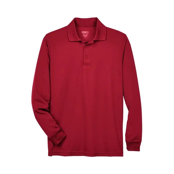 CORE365 Pinnacle Performance Long Sleeve Pique Polo... from ASI 84358 S&S Activewear