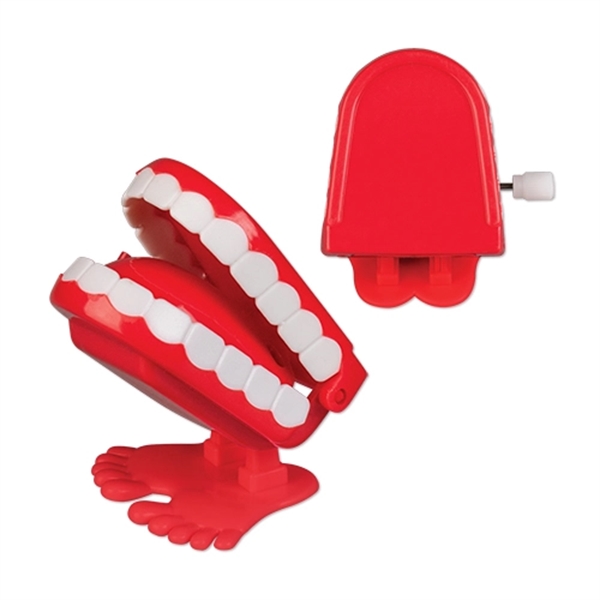 Chattering teeth novelty toy with customization.... from ASI 98360 WOWLine / WOWLine®