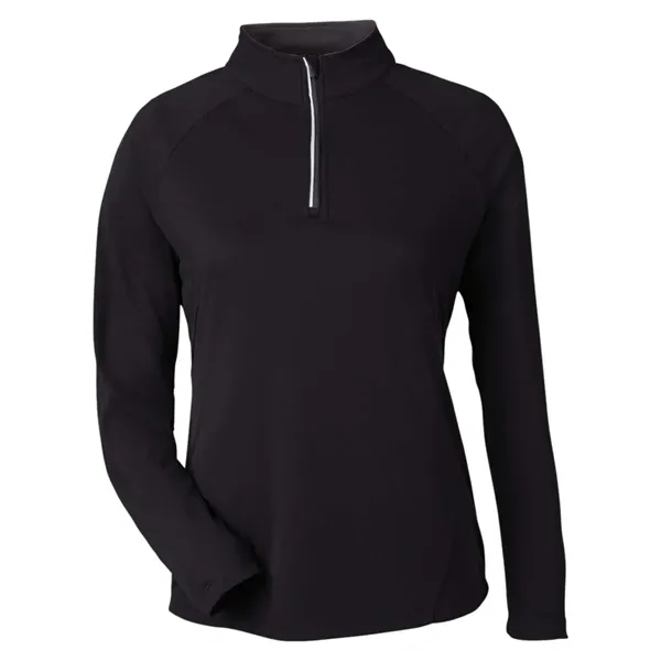 CORE365 Women's Origin Performance Pique Quarter-Zip... from ASI 84358 S&S Activewear
