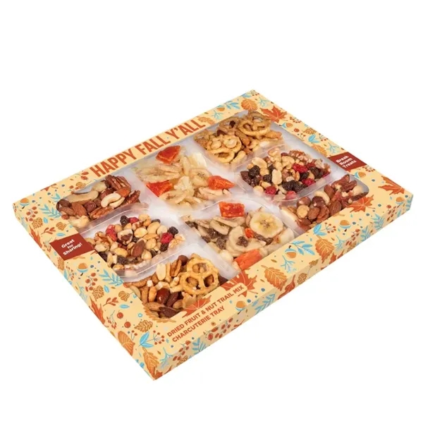 Healthy Harvest Charcuterie Tray in Custom Box... from ASI 44900 NC Custom (CI/Lanco) / Chocolate Inn