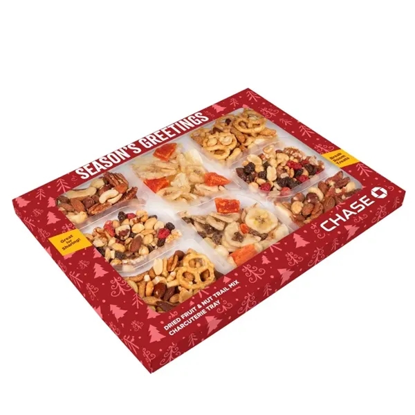 Healthy Harvest Charcuterie Tray in Custom Box... from ASI 44900 NC Custom (CI/Lanco) / Chocolate Inn