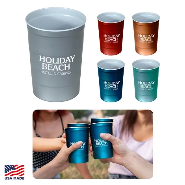 16oz metal cup... from ASI 52710 Lincoln Line