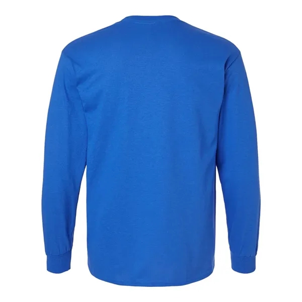 Long sleeve T-shirt made of Ultra Cotton with quarter-turned construction and... from ASI 84358 S&S Activewear