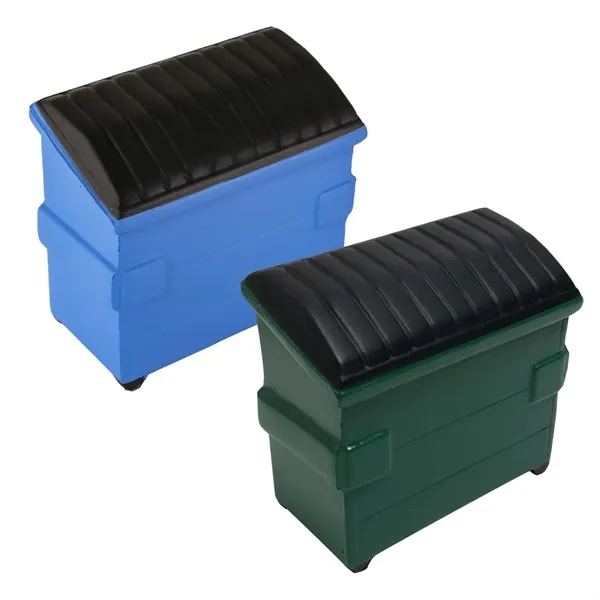 1.25" x 3" x 2.5" dumpster shaped stress reliever made of... from ASI 34415 Alpi International LTD