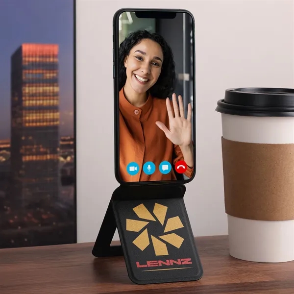 A sleek, magnetic phone tripod that folds flat for hands-free photos,... from ASI 61966 HPG / HandStands