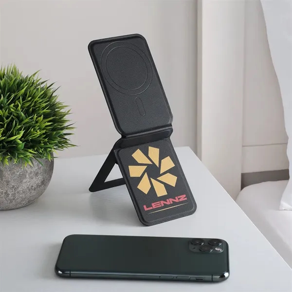 A sleek, magnetic phone tripod that folds flat for hands-free photos,... from ASI 61966 HPG / HandStands