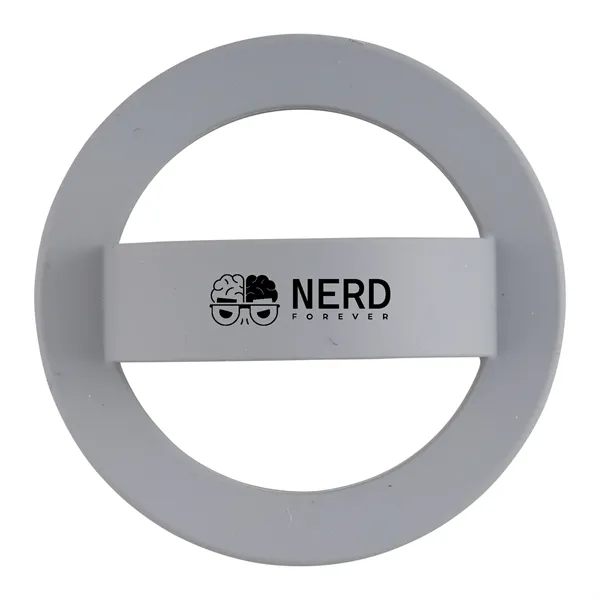 Magnetic silicone loop phone holder that attaches instantly for secure, comfortable... from ASI 61966 HPG / HandStands