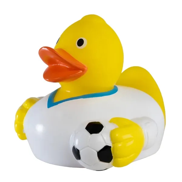 Soccer player themed rubber duck.... from ASI 34415 Alpi International LTD