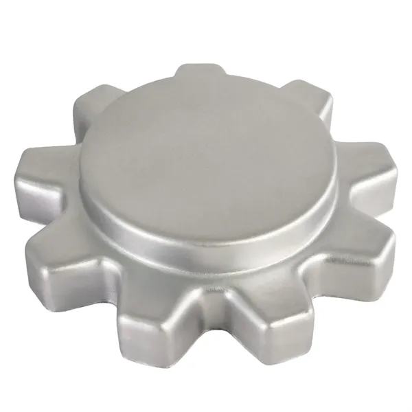 4" x 4" gear shaped stress reliever made of polyurethane foam.... from ASI 34415 Alpi International LTD